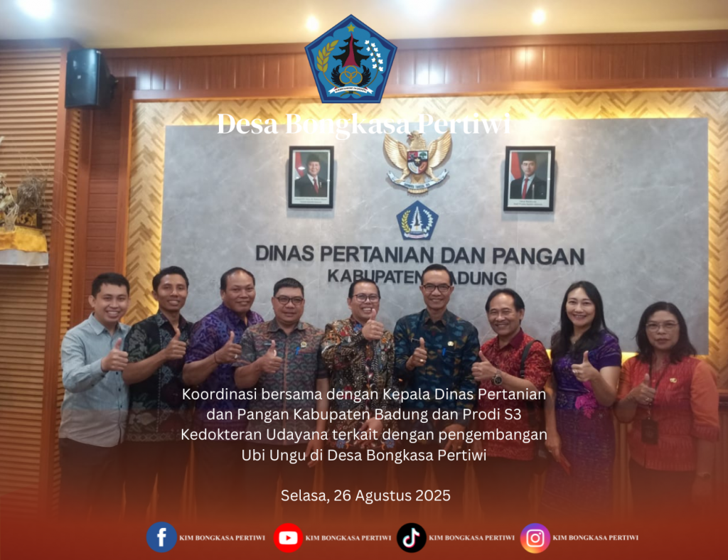 Koordinasi Bersama Kepala Dinas Pertanian